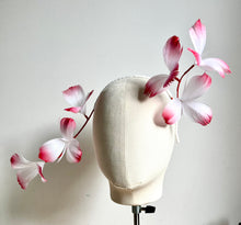 Kimba - Red Feather Fascinator