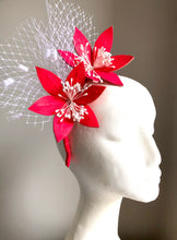 Kat - Fluro Pink Fascinator - MM421