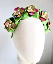 Tiffany - Leather Fascinator