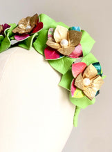 Tiffany - Leather Fascinator