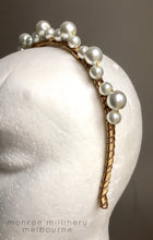 Pearl - Pearl & Leather Crown -MM313